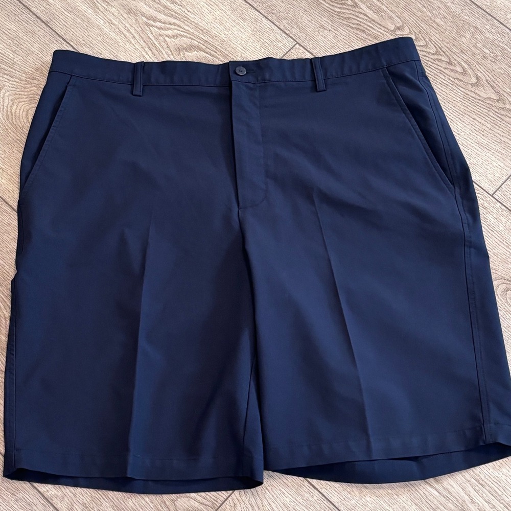 FootJoy Golf Shorts Mens 40 Navy Blue Performance Stretch FJ Athletic Casual